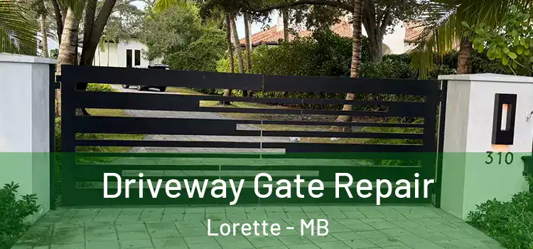 Driveway Gate Repair Lorette - MB