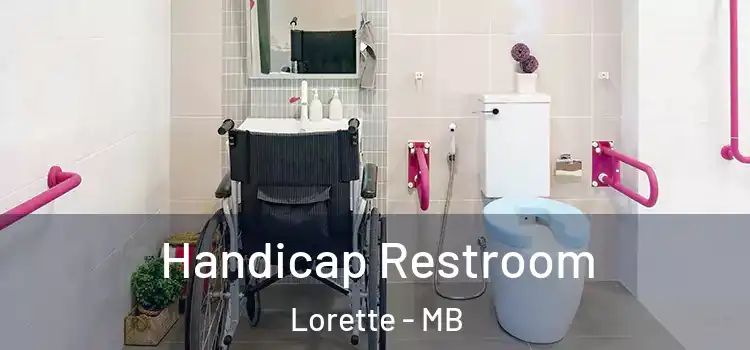 Handicap Restroom Lorette - MB