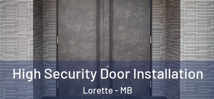  High Security Door Installation Lorette - MB