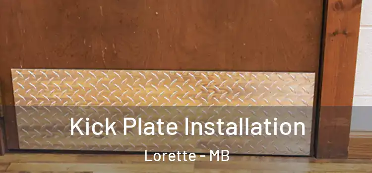  Kick Plate Installation Lorette - MB