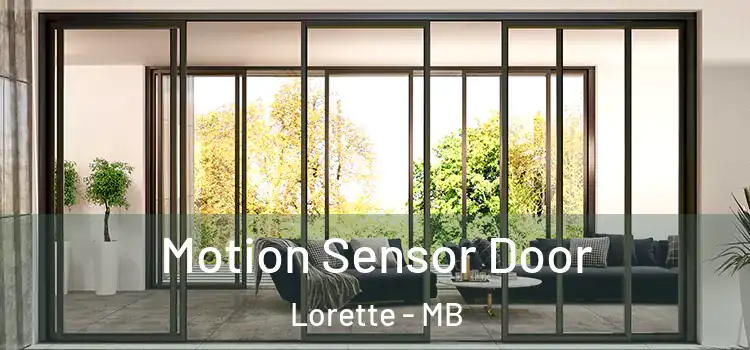  Motion Sensor Door Lorette - MB
